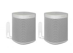 Vebos support mural Sonos One blanc couple