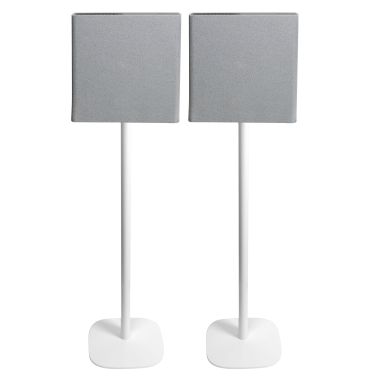 Pied enceinte Sony BRAVIA Theatre Quad blanc couple