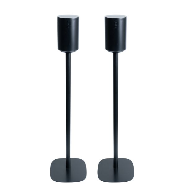 Pied enceinte Sonos Era 100 noir couple