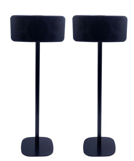 Produit Pied enceinte Bluesound Mini noir couple