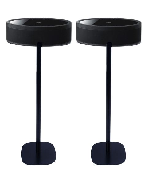 Produit Pied enceinte Yamaha MusicCast 50 noir couple