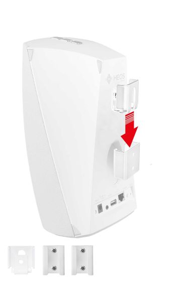 Support mural Vebos pour Denon HEOS 3 portable