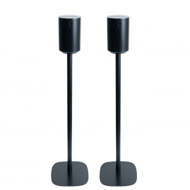 Pied enceinte Sonos Era 100 noir couple