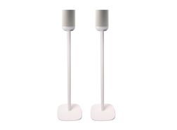Pied enceinte Denon Home 200 blanc couple