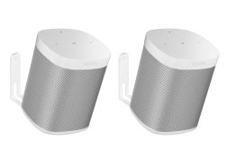 Vebos support mural Sonos One SL blanc 20 degrés couple