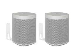 Vebos support mural Sonos One blanc couple