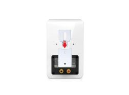 Vebos portable support mural Bluesound Duo blanc