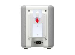 Vebos portable support mural Yamaha Musiccast WX 010 blanc