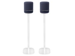 Pied enceinte Amazon Echo Studio blanc couple XS (60cm)