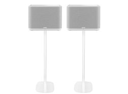 Pied enceinte Denon Home 350 blanc couple
