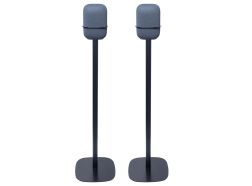Pied enceinte Google Nest Audio noir couple