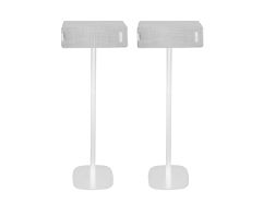 Pied enceinte Ikea Symfonisk horizontale blanc couple