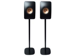 Pied enceinte KEF LS50 noir couple