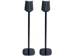 Pied enceinte Loewe Klang MR1 noir couple