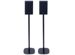 Pied enceinte Lonpoo LP 42 noir couple