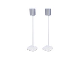 Pied enceinte Sonos Play 1 blanc couple