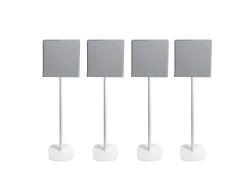 Pied enceinte Sony BRAVIA Theatre Quad blanc couple (4 pièces)