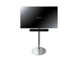 Vebos Pied TV Sonos Beam acier inoxydable