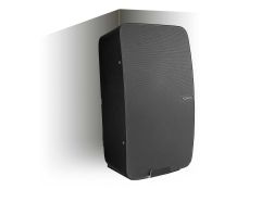 Vebos angle support mural Sonos Five noir - vertical