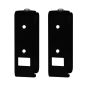 Support mural Vebos pour Denon HEOS 1 noir couple