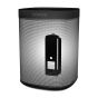 Support mural Vebos pour Sonos Play 1 noir couple