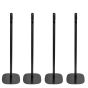 Pied d'enceinte Vebos pour Sony BRAVIA Theatre Quad noir (4 pièces)