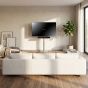 Vebos Pied TV Sonos Beam acier inoxydable