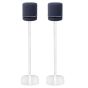 Produit Pied enceinte Amazon Echo Studio blanc couple