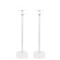 Pied d'enceinte Vebos avec Apple HomePod blanc couple