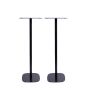 Pied d'enceinte Vebos avec Audio Pro Addon C10 noir couple