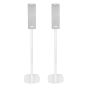 Produit Pied enceinte Ikea Symfonisk vertical blanc couple