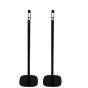 Pied d'enceinte Vebos avec LG SPT8 S noir couple