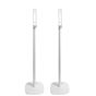 Pied d'enceinte Vebos avec Philips Fidelio TAFS1 blanc couple