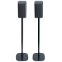 Lot de deux pieds d'enceinte Vebos avec Philips Fidelio TAFS1 noir couple