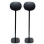 Lot de deux pieds d'enceinte Vebos avec Sonos Era 300 noir couple