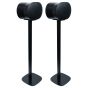 Lot de deux pieds d'enceinte Vebos avec Sonos Era 300 noir couple photo détail