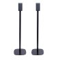 Lot de deux pieds d'enceinte Vebos avec Ultimea noir couple