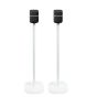 Lot de deux pieds d'enceinte Vebos avec Yamaha True X Speaker 1A blanc couple