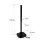Pied enceinte Loewe We. BOOST blanc couple XL (100cm)