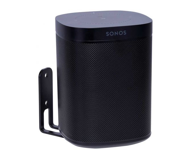 Vebos support mural Sonos One noir