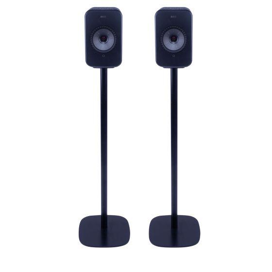 Pied enceinte KEF LSX noir couple XL (100cm)