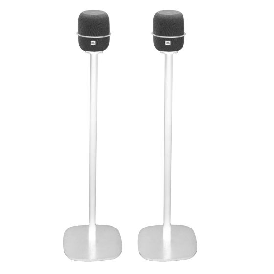 Produit Pied enceinte JBL Link Music blanc couple