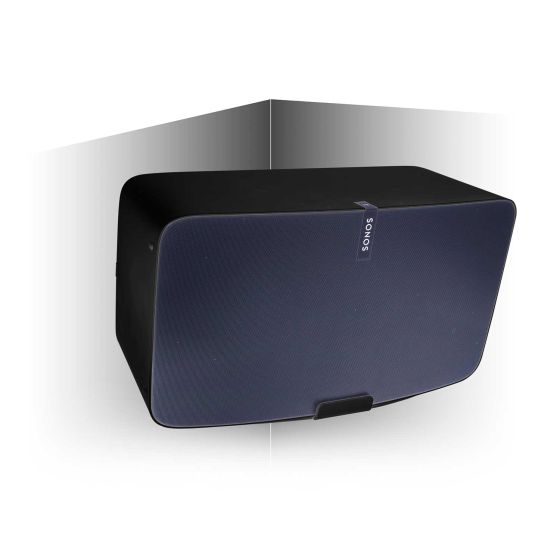 Produit Vebos angle support mural Sonos Five noir 20 degrés