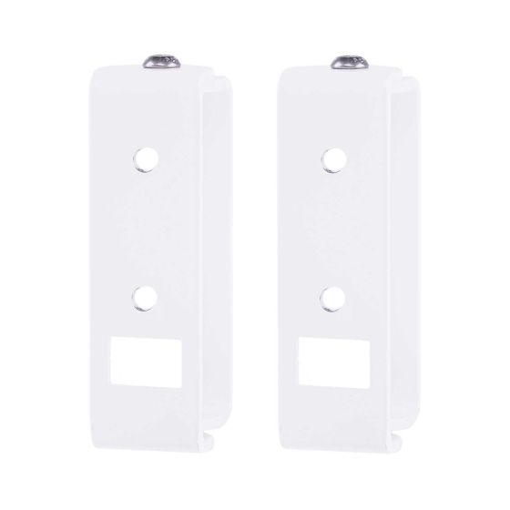 Lot de deux supports muraux Vebos pour Denon HEOS 1 blanc couple