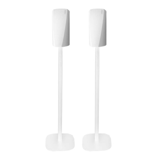 Produit Pied enceinte Denon HEOS 3 blanc couple