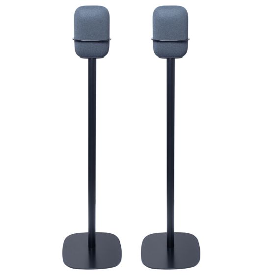 Produit Pied enceinte Google Nest Audio noir couple