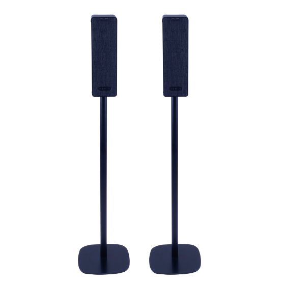 Produit Pied enceinte Ikea Symfonisk vertical noir couple
