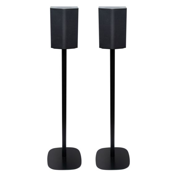 Lot de deux pieds d'enceinte Vebos avec LG DS95QR noir couple
