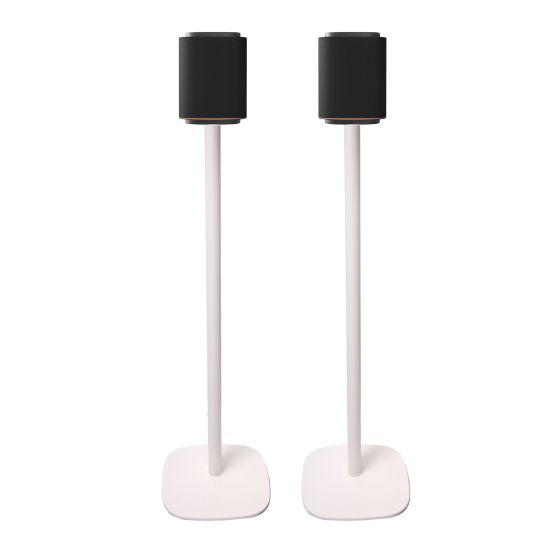 Produit Pied enceinte LG Sound Suite M5 blanche couple
