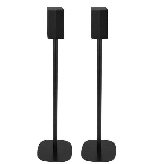 Lot de deux pieds d'enceinte Vebos avec LG SPT8 S noir couple